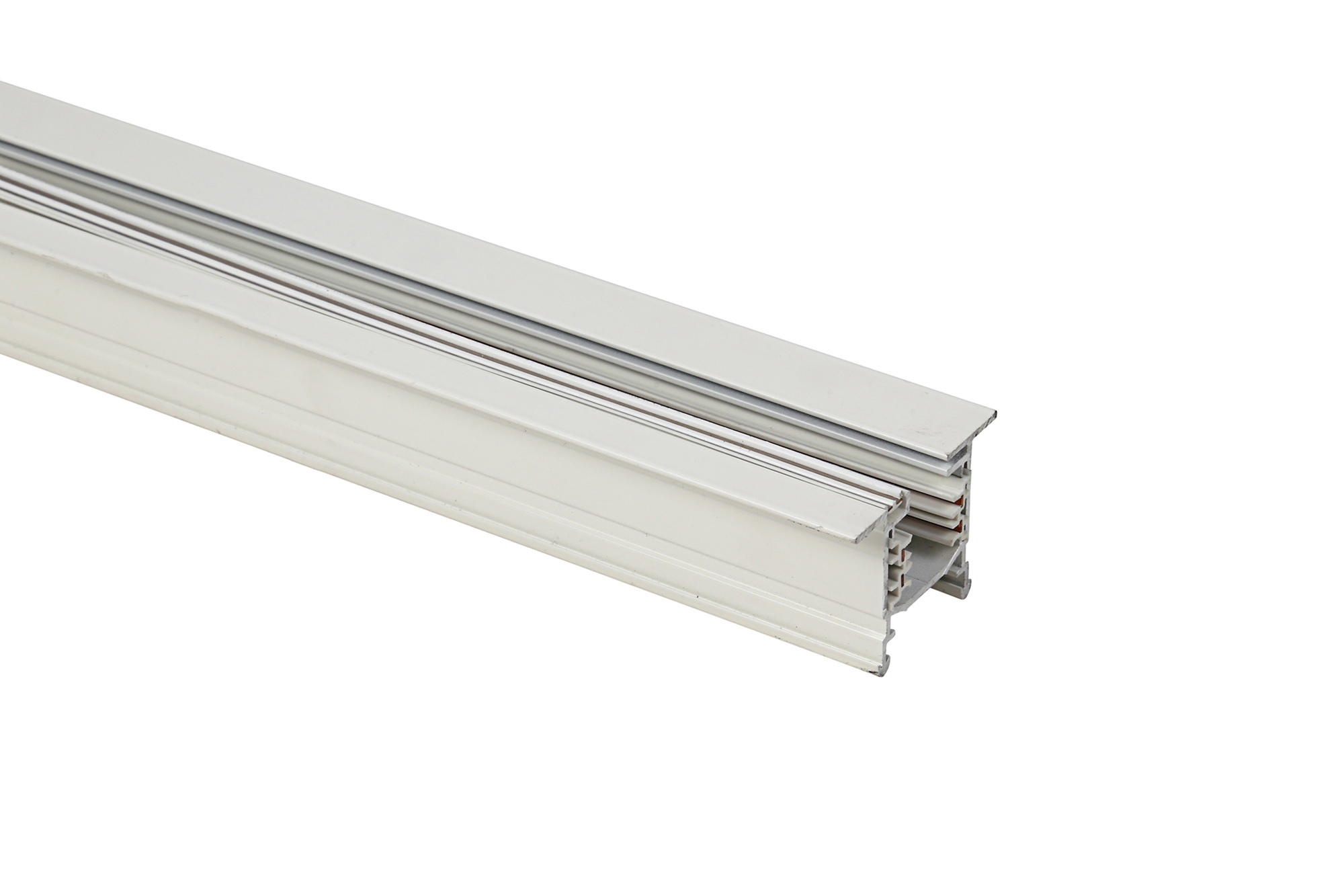 226-301  3m White Aluminium Recessed Track 59 x 42mm With Data Bus